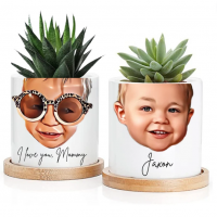 Personalized Kid's Garden Pot Gift Ideas For Grandma Mother's Day